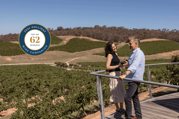 Number 62 in the Halliday Wine Companion's Top 100 Wineries 2024